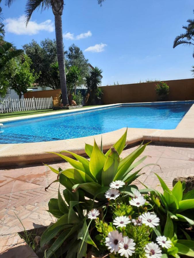קוניל דה לה פרונטרה Chalet La Huerta Con Piscina Y Wifi מראה חיצוני תמונה